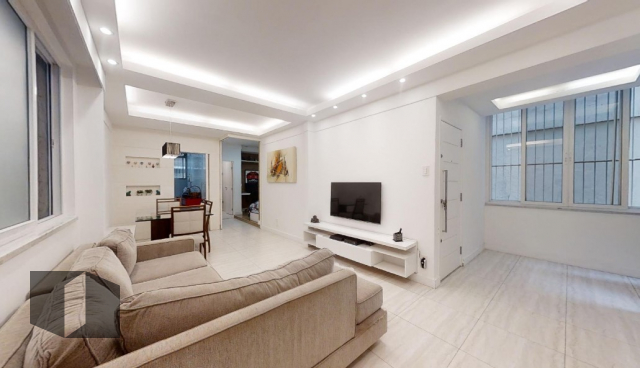 Apartamento à venda com 3 quartos, 122m² - Foto 1