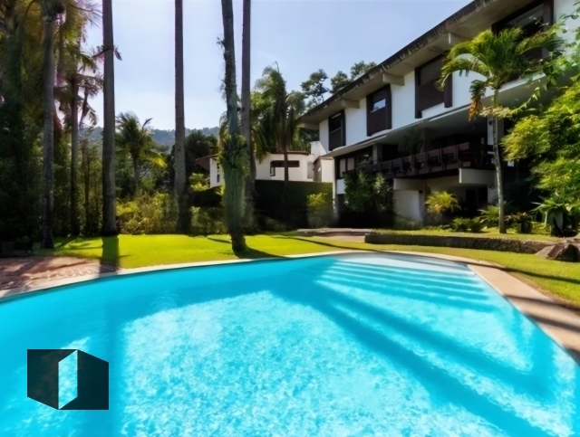 imponente mansão no itanhangá. greenwood park. estilo e sofisticação