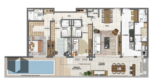 Apartamento na Barra da Tijuca